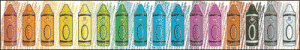 Straight Borders Crayons [CD108016]