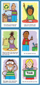 Lab Expectations Bulletin Board Set 10 charts [CD110093]