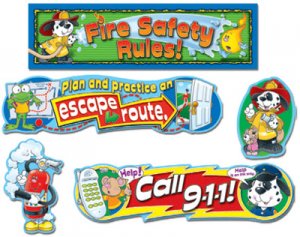 Fire Safety Mini Bulletin Board [CD110129]