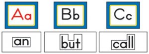 Quick Stick: Word Walls (K)- largest piece, 6.25"x3.5 [CD119000]