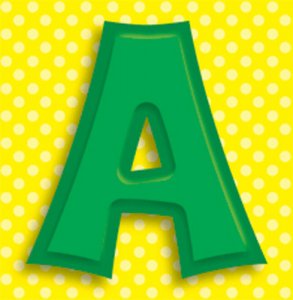 Quick Stick: Letters.Green [CD119012]