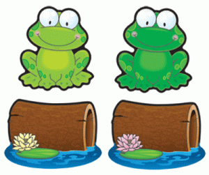 Cut-Out Buddies Frogs & Logs [CD120042]