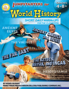 Jumpstarters for World History - Grades 4-12 [CD404080]