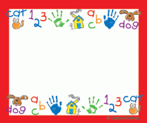 Name Tags Hands:Kid-Drawn [CD9414]