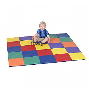 Patchwork Crawly Mat  Prrimary color CF321-132
