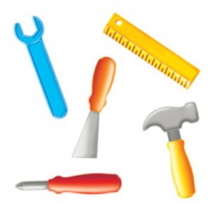 Designer Cut-Outs Variety Pack Handy Helpers Tools [CTP1794]