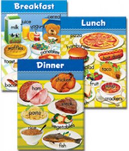 Vocabulary Builders Sets.Meals (3 book sets)[CTP4714]