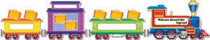 All Aboard! Bulletin Board Set [CTP4722]