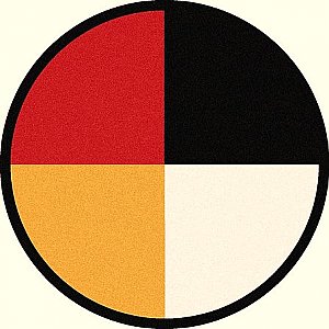 Wheel of Life™ 7'7"Round Rugs 1968-E
