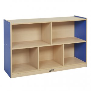 Colorful Essentials Storage Cabinet 5 Comp 30"H BLUE- ELR 0712-BL