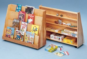Library Bookcase - Solid Birch Plywood SWT-1751