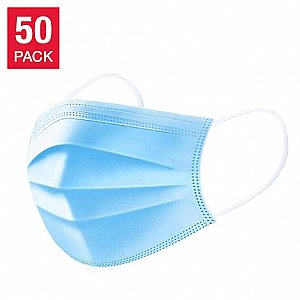 50 PCS Disposable Mask Non-Woven Masks 3-Layer ID50