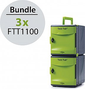 Tech Tub2 that hold ten devices each  FTT1100-3