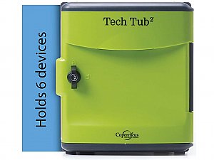 Tech Tub2 Trolley with UV Tub – USB charges and syncs 10 iPads  FTT2010-USB-UV-CAN