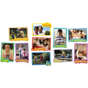First Rate Character Traits Bulletin Board Set A15-110095 