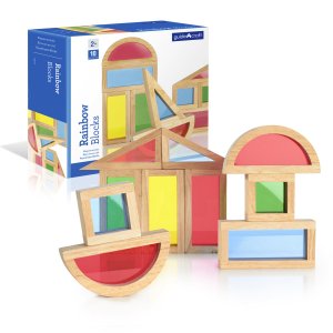 Guidecraft™ Rainbow Blocks 10 Pc Set G3015