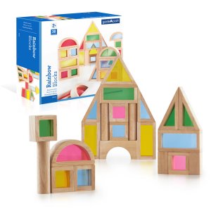 Guidecraft™ Rainbow Blocks 30 Pc. Set G3016