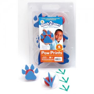 Giant Paw Print Stamps 6 Pack CE-6761