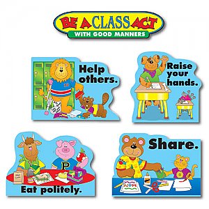 Good Manners Bulletin Board Set 110109