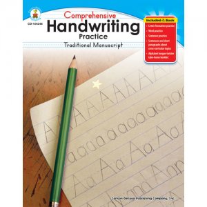 Gr K-1 Comprehensive Handwriting Practice Traditional Manuscript (A15-104248)