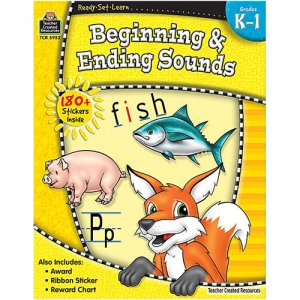 Gr K-1 Ready Set Learn: Beginning & Ending Sounds (B54-5952)