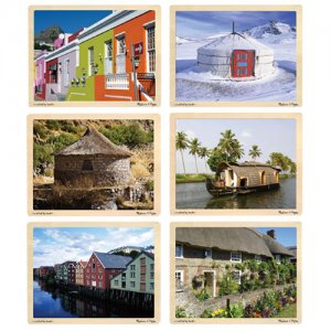 Homes Around The World Puzzle Set D54-1289 