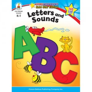 K-Gr 1 Letters and Sounds Home Workbook (A15-104348)
