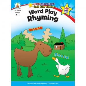K-Gr 1 Word Play: Rhyming Home Workbook (A15-104350)