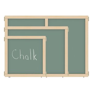 Kydz Suite® Panel - T-Height - 24" Wide - Chalkboard JON-1510JCTCB