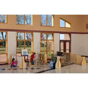 Kydz Suite® Panel - T-Height - 48" Wide - Chalkboard JON-1514JCTCB