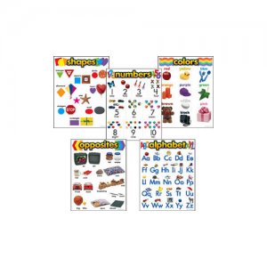 Kindergarten Basic Skills Learning Chart Combo Pack B56-38920 