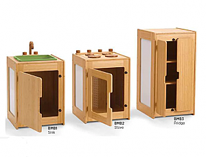 Make Believe Kitchen Set - Set of 3 BMB-KS