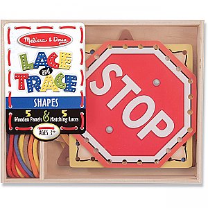 Melissa & Doug Lace & Trace Shapes 3782