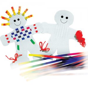 Little People Weaving Mats 24 Pack R-16006