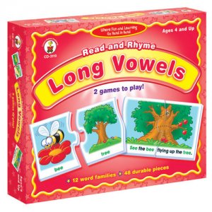 Long Vowels Read and Rhyme A15-3119 