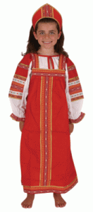 Multicultural Costume: Russian Wear, girl [MM127950]