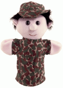 Puppet Soldier, Community Helper Puppet [MTB455]