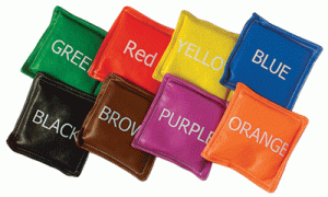 Colour Bean Bags 8-pc. Set [MTC166]