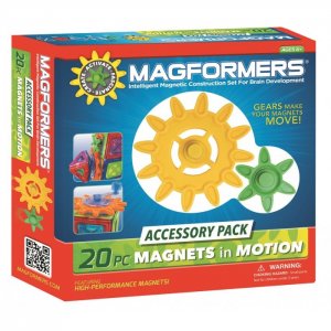 Magformers Magnets in Motion 20 pc Accessory Set PW-63201