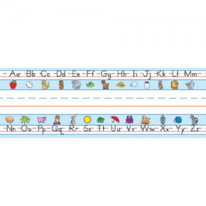 Manuscript Alphabet Nameplates (A15-9755)