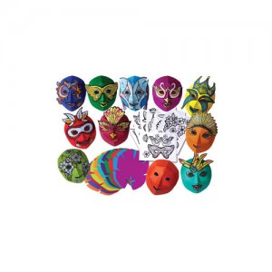 Mardi Gras Colour Diffusing Masks R52081