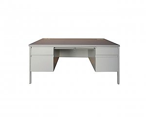 HEAVY DUTY METAL OFFICE DESK PMDBF3060BFGMGY
