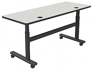 Adjustable Sit Stand Flipper Table 72 x 24 BALT 90317