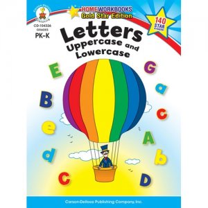 PK-K Letters: Uppercase and Lowercase Home Workbook (A15-104326)