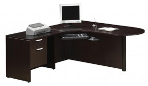 Classic Bullet Desk with Box/File Pedestal PL133/192/107