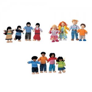 Plan Toys Doll Families Set of 3 B19-1193