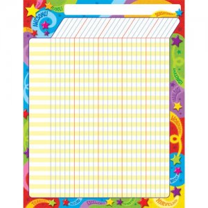 Praise Words n Stars Large Incentive Chart B56-73350 