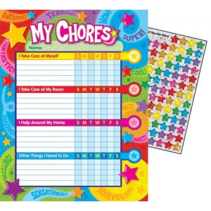 Praise Words n Stars Progress Chart B56-73130 