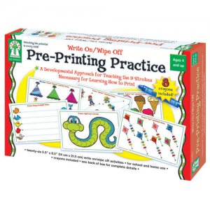 Pre Printing Practice Write On/ Wipe Off (A15-KE846034)