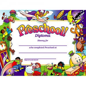Preschool Diploma B56-345 